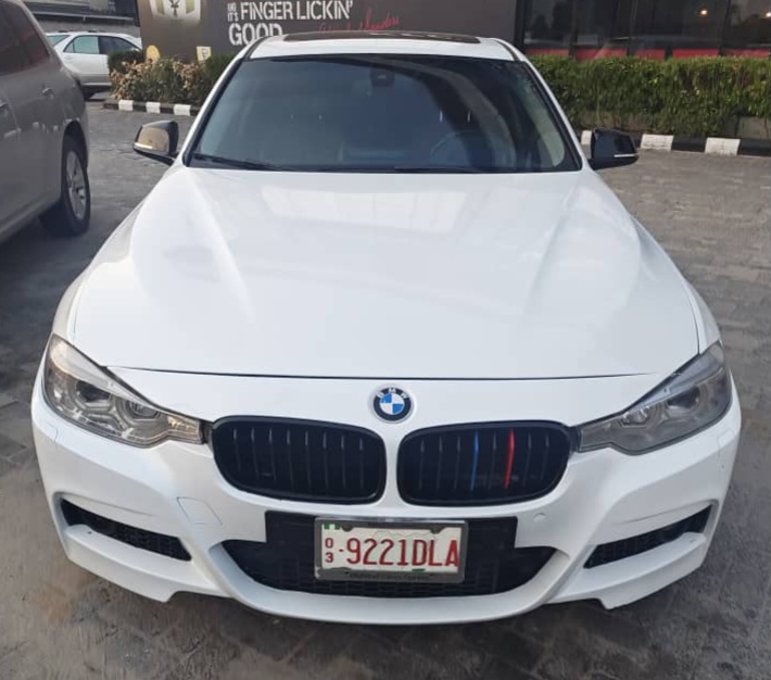 BMW 328i 2014 white
